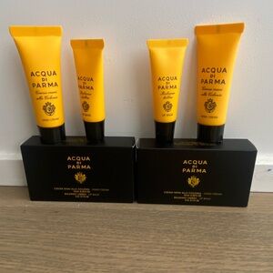 Acqua di Parma Luxury Travel Set – Hand Cream & Lip Balm — TWO SETS INCLUDED